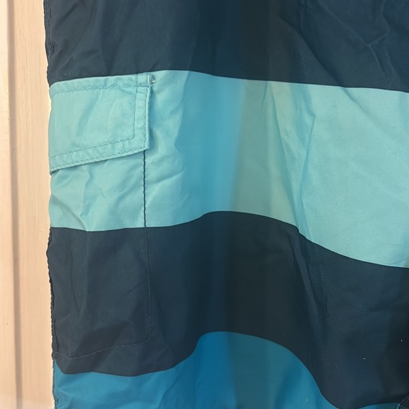 NWT Men’s Old Navy Striped Swim Trunks Board Shorts Size XXL - Picture 4 of 9